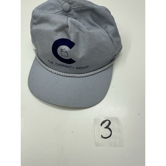T.I Snapback Hat The Chimienti Group Gray Rope Adjustable Cap - Picture 9 of 9